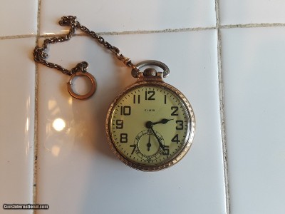 Elgin Pocket 21 Jewel Railroad Approved B W Raymond movement