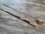 Naval Officer Dress Sword M1852 with identified Naval.Officer - 5 of 15