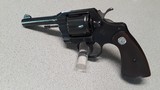 COLT OFFICIAL POLICE REVOLVER 38 SPECIAL 4" BARREL EXCELLENT CONDITION - 2 of 14