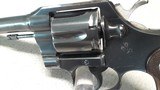 COLT OFFICIAL POLICE REVOLVER 38 SPECIAL 4" BARREL EXCELLENT CONDITION - 4 of 14