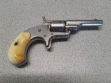 COLT OPEN TOP 22cal REVOLVER EXCELLENT - ANTIQUE - IVORY GRIPS - 1 of 17