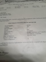 COLT POLICE POSITIVE SPECIAL REVOLVER - 20 of 20