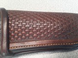 Brill Basket Weave Tooled Holster Austin, Texas - 7 of 9