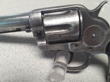 COLT ANTIQUE MODEL 1878 FRONTIER 44-40 DOUBLE ACTION REVOLVER WITH DOUBLE LOOP HOLSTER - 5 of 19