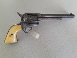 COLT ANTIQUE BLACK POWDER SINGLE ACTION 45 COLT7 1/2" IVORY GRIPS - 2 of 20
