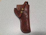 S.D. MYRES FLORAL CARVED HOLSTER - 1 of 12