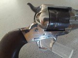 REMINGTON MODEL 1875 REVOLVER NICKEL PLATED 7 1/2" 44REM WITH COLORFUL TEXAS HISTORY - 4 of 19