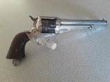 REMINGTON MODEL 1875 REVOLVER NICKEL PLATED 7 1/2" 44REM WITH COLORFUL TEXAS HISTORY - 2 of 19