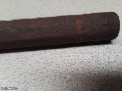 KING RANCH TEXAS - RARE DUG UP ANTIQUE PISTOL BARREL - Image 14 of 20