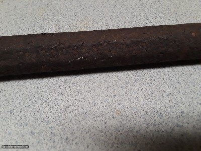 KING RANCH TEXAS - RARE DUG UP ANTIQUE PISTOL BARREL - Image 9 of 20