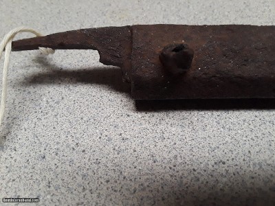 KING RANCH TEXAS - RARE DUG UP ANTIQUE PISTOL BARREL - Image 11 of 20