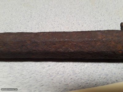 KING RANCH TEXAS - RARE DUG UP ANTIQUE PISTOL BARREL - Image 3 of 20