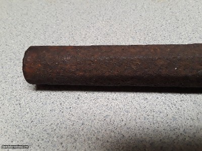 KING RANCH TEXAS - RARE DUG UP ANTIQUE PISTOL BARREL - Image 5 of 20
