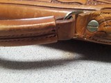 KING RANCH, TEXAS - SADDLE SHOP - CUSTOM FLORAL CARVED GUN CASE WITH KING RANCH HISTORY i.e. BOB KLEBERG & LEROY G. DENMAN - 20 of 20