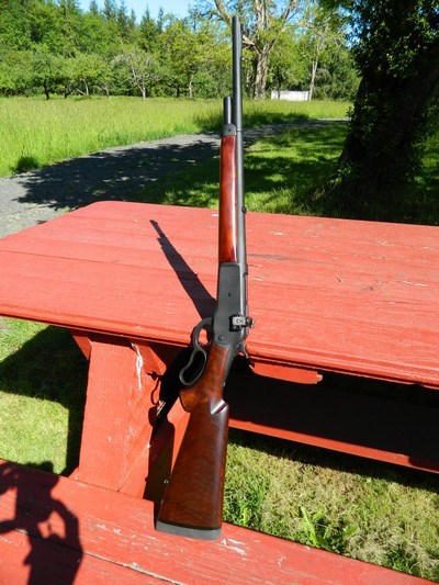 Winchester 71 converted to 450 Alaskan