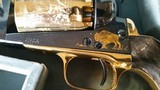COLT 44 DRAGOON COCHISE GOLD PLATED - 9 of 15