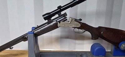 Ferlach Double BarrelRifleUnder Over7.65 R Hand made by J Fanzoj - Image 12 of 14