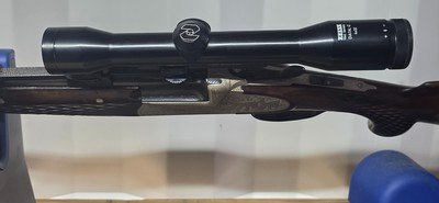 Ferlach Double BarrelRifleUnder Over7.65 R Hand made by J Fanzoj