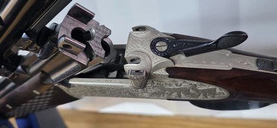 Ferlach Double BarrelRifleUnder Over7.65 R Hand made by J Fanzoj - Image 13 of 14