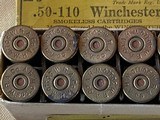 Full 2pc Winchester .50-110 High Velocity Soft Point for Model 86 Repeating Rifles, ca 1919. - 7 of 7