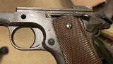 FANTASTIC 1919 PRODUCTION COLT M1911 MILITARY SERVICE PISTOL W/ EARLY NRA-DCM 1960 RE-ISSUE PAPERWORK. - 4 of 10