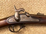 MODEL 1861 SPRINGFIELD PERCUSSION RIFLE - MUSKET DATED 1862. - 2 of 10