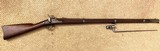 MODEL 1861 SPRINGFIELD PERCUSSION RIFLE - MUSKET DATED 1862.