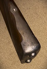 AMERICAN REVOLUTIONARY WAR ERA GERMAN MADE FLINTLOCK MUSKET, ca. 1780. - 5 of 15