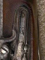 AMERICAN REVOLUTIONARY WAR ERA GERMAN MADE FLINTLOCK MUSKET, ca. 1780. - 7 of 15