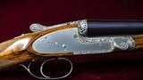 FANTASTIC SPECIAL ORDER ABBIATICO & SALVINELLI VENUS ( M 560) 28 GA SIDELOCK SIDE X SIDE SHOTGUN. - 4 of 15