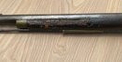 SCARCE LATE ALTERED INDIA PATTERN MUSKET, FOR USE BY COAST GUARD OR CUSTOMS / EXCISE UNITS. - Image 14 of 15