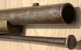 SCARCE LATE ALTERED INDIA PATTERN MUSKET, FOR USE BY COAST GUARD OR CUSTOMS / EXCISE UNITS. - Image 11 of 15