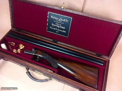 Webley & Scott--Custom-Made And Cased - Image 2 of 15