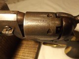 Model 1851 Navy Cap and Ball revolver. Made in 1857 and was part of a Government contract for the Calvary. - 9 of 15