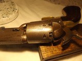 Model 1851 Navy Cap and Ball revolver. Made in 1857 and was part of a Government contract for the Calvary. - 5 of 15