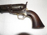 Model 1851 Navy Cap and Ball revolver. Made in 1857 and was part of a Government contract for the Calvary. - 15 of 15