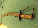 Nathan Starr, Model 1818 Calvary Sabor and Scabbard, Dragoons 1821 - 1 of 13