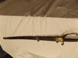 Original, Boyle & Gamble Foot Officers Sword and Scabbard, Made early 1863 - 2 of 15
