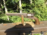 Colt model 1851 Navy 36 cal. revolver, origonal SN. 82368 made 1857 - 1 of 15