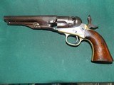 Model 1862 Colt Police 5 Shot revolver. Made 1865 good bore. - 7 of 15