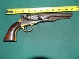 Model 1862 Colt Police 5 Shot revolver. Made 1865 good bore. - 2 of 15