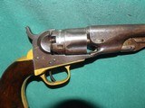 Model 1862 Colt Police 5 Shot revolver. Made 1865 good bore. - 14 of 15