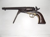 1860 Army 33 Cal revolver made in 1863, martially marked. #124452 - 12 of 15