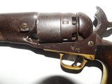 1860 Army 33 Cal revolver made in 1863, martially marked. #124452 - 9 of 15