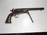 1860 Army 33 Cal revolver made in 1863, martially marked. #124452 - 11 of 15