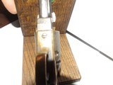 Colt 1849 31 Cal. pocket revolver. Stagecoach scene. Original. - 12 of 15