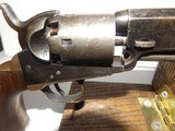 Colt 1849 31 Cal. pocket revolver. Stagecoach scene. Original. - 10 of 15