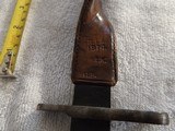 Rare Trapdoor Springfield, Fencing Bayonet R.I.A. - 6 of 9