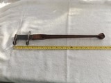 Rare Trapdoor Springfield, Fencing Bayonet R.I.A.