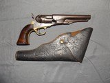 Colt 1862 Police 5 shot revolver with Holster. SN: 30679 - 4 of 15